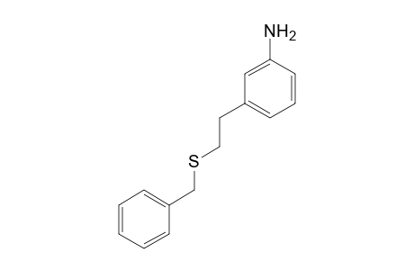 3-[2-(Benzylsulfanyl)ethyl]aniline