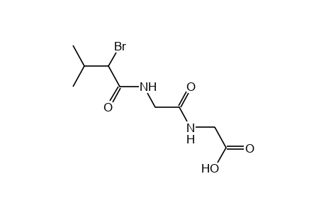 DL-N-[N-(2-bromo-3-methylbutyryl)glycyl]glycine