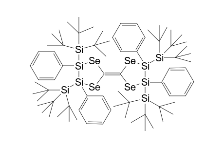 Bis[1,2-Bis(t-tributylsilyl)-1,2-diphenyl-3,5-disela-1,2-disilacyclopentylidene]