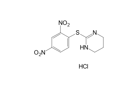 2-[(2,4-dinitrophenyl)thio]-1,4,5,6,-tetrahydropyrimidine, monohydrochloride