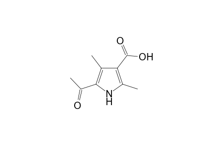 1H-Pyrrole-3-carboxylic acid, 5-acetyl-2,4-dimethyl-