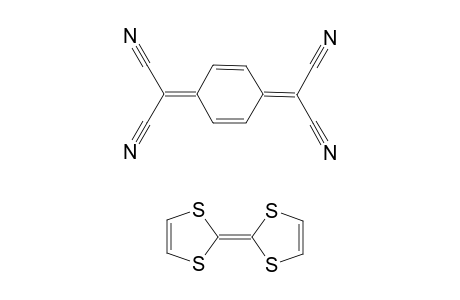 Tetrathiafulvaline-7,7',8,8'-tetracyanoquinodimethane complex