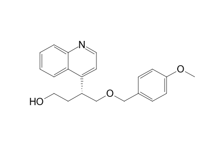 (R)-4-[(4-Methoxybenzyl)oxy]-3-(quinolin-4-yl)butanol