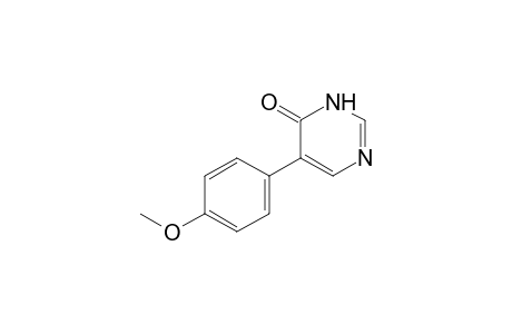 5-(p-methoxyphenyl)-4-pyrimidinol