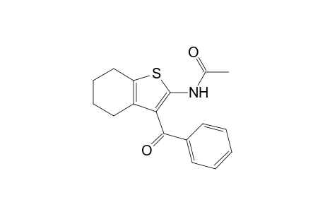 N-(3-Benzoyl-4,5,6,7-tetrahydro-1-benzothiophen-2-yl)acetamide