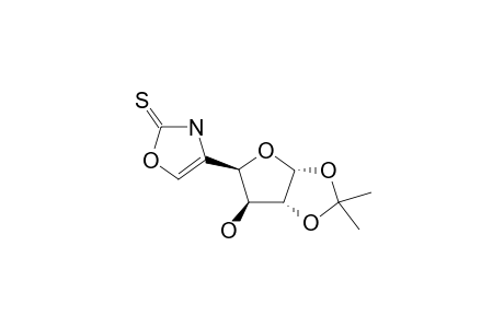 4-[(4R)-1,2-O-ISOPROPYLIDENE-ALPHA-D-THREOFURANOS-4-C-YL]-1,3-OXAZOLINE-2-THIONE