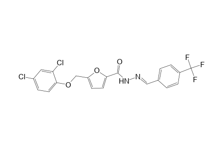 5-[(2,4-dichlorophenoxy)methyl]-N'-{(E)-[4-(trifluoromethyl)phenyl]methylidene}-2-furohydrazide