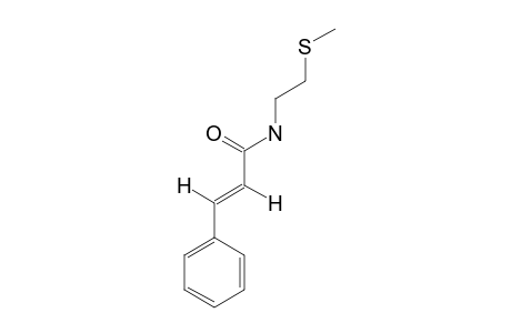 (E)-N-[2-(Methylthio)-ethyl]-cinnamamide