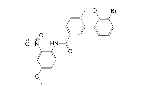 4-[(2-bromophenoxy)methyl]-N-(4-methoxy-2-nitrophenyl)benzamide