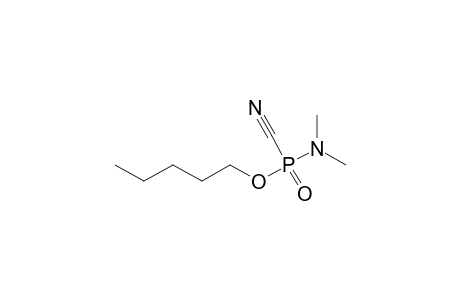 PENTYL N,N-DIMETHYLPHOSPHOROAMIDOCYANIDATE