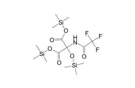 Bis(trimethylsilyl) 2-[(trifluoroacetyl)amino]-2-[(trimethylsilyl)oxy]malonate