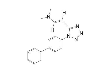 trans-1-(4-biphenylyl)-5-[2-(dimethylamino)vinyl]-1H-tetrazole