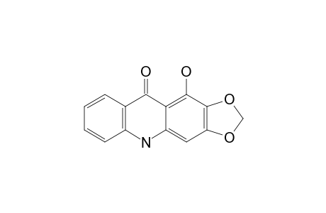 1,3-Dioxolo[4,5-b]acridin-10(5H)-one, 11-hydroxy-