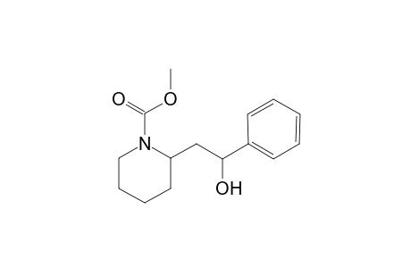 Methyl 2-(2-Hydroxy-2-phenylethyl)piperidine-1-carboxylate