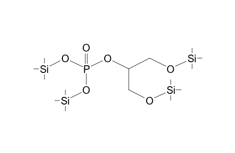 Bis(trimethylsilyl) 2-[(trimethylsilyl)oxy]-1-([(trimethylsilyl)oxy]methyl)ethyl phosphate