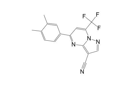 5-(3,4-dimethylphenyl)-7-(trifluoromethyl)pyrazolo[1,5-a]pyrimidine-3-carbonitrile