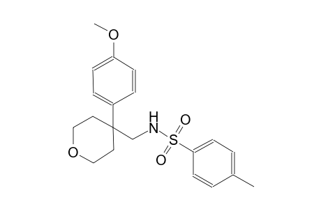 benzenesulfonamide, 4-methyl-N-[[tetrahydro-4-(4-methoxyphenyl)-2H-pyran-4-yl]methyl]-