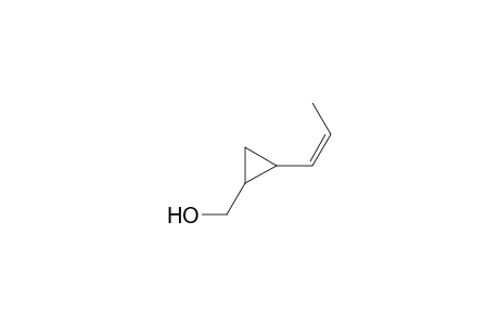 Cyclopropane, 1-(1'-propenyl)-2-hydroxymethyl-