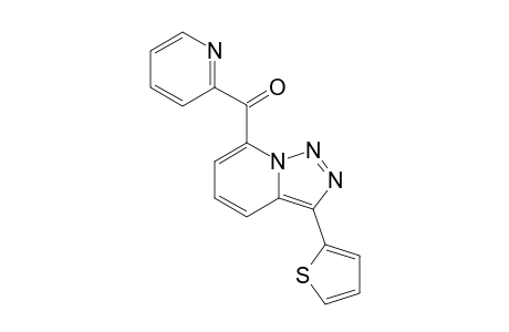 2-Pyridyl-3-(2-thienyl)[1,2,3]triazolo[1,5-a]pyridin-7-ylmethanone