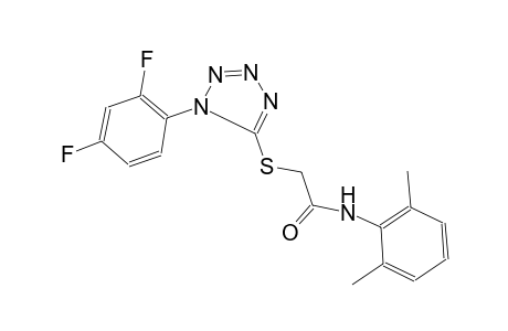 acetamide, 2-[[1-(2,4-difluorophenyl)-1H-tetrazol-5-yl]thio]-N-(2,6-dimethylphenyl)-