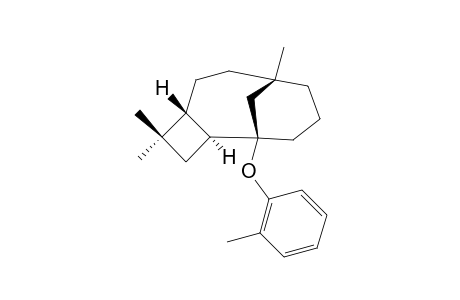 4,4,8-TRIMETHYL-1-ORTHO-TOLYLOXY-TRICYCLO-[6.3.1.0(2,5)]-DODECANE