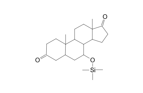 5.ALPHA.-ANDROSTAN-7.ALPHA.-OL-3,17-DIONE(7.ALPHA.-TRIMETHYLSILYL ETHER)