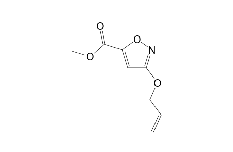 3-allyloxyisoxazole-5-carboxylic acid methyl ester