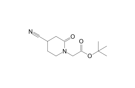 2-(4-cyano-2-keto-piperidino)acetic acid tert-butyl ester