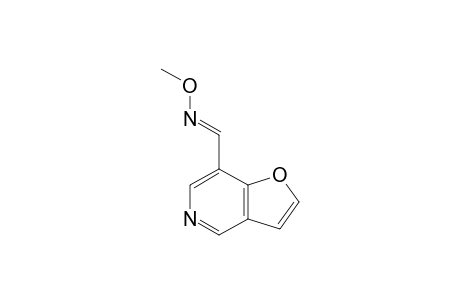 7-[(Methoxy)iminomethyl]-furo[3,2-c]pyridine