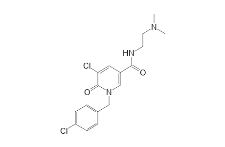 5-CHLORO-1-(p-CHLOROBENZYL)-1,6-DIHYDRO-N-[2-(DIMETHYLAMINO)ETHYL]-6-OXONICOTINAMIDE