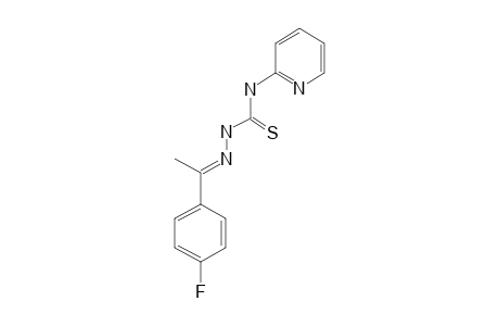 4-[2-Pyridyl]-3-thiosemicarbazone p-fluoroacetophenone