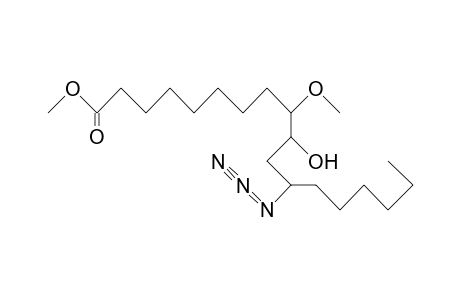 Methyl-12-azido-10-hydroxy-9-methoxy-octadecanoate