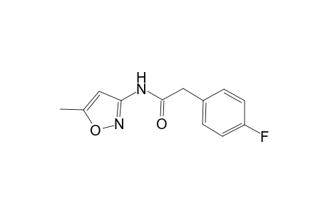 2-(4-fluorophenyl)-N-(5-methyl-3-isoxazolyl)acetamide