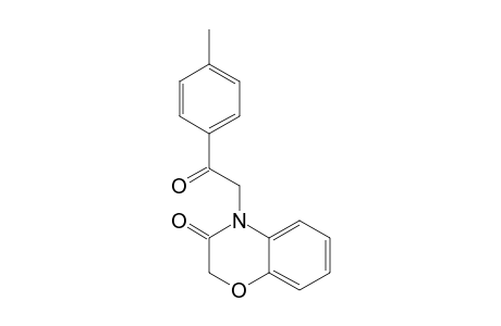 4-METHYL-(PARA-METHYLBENZYL)-2H-1,4-BENZOXAZIN-3-ONE