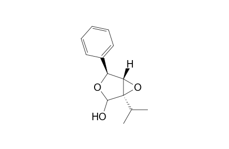 (3R,4S,5S)-3,4-Epoxy-2-hydroxy-3-isopropoxy-5-phenyltetrahydrofuran