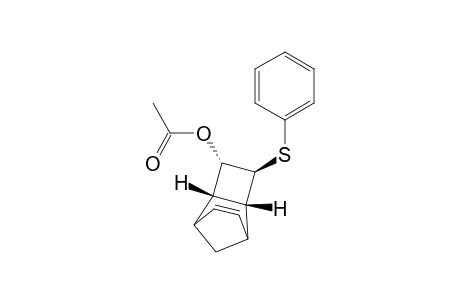 (2S*,3S*,4S*,5R*)-3-Acetoxy-4-(phenylthio)tricyclo-[4.2.1.0(2,5)]non-7-ene