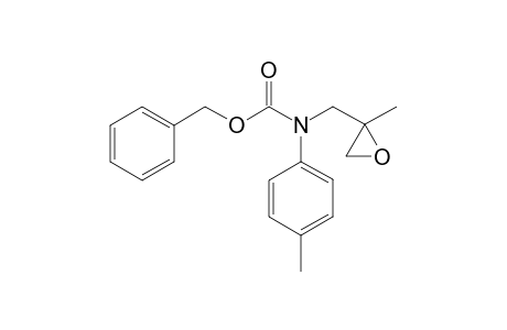 Benzyl (2-methyloxiran-2-yl)methyl(p-tolyl)carbamate