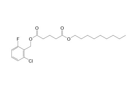 Glutaric acid, 2-chloro-6-fluorobenzyl nonyl ester