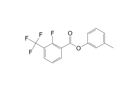 2-Fluoro-3-trifluoromethylbenzoic acid, 3-methylphenyl ester