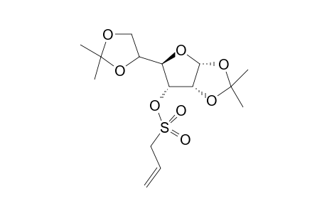 1,2:5,6-Di-O isopropylidene-.alpha.,D-allofuranose-3-O-Prop-2-enesulfonyl