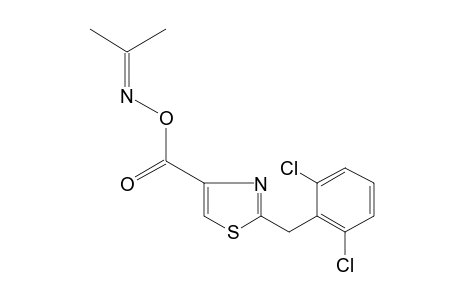 acetone, O-{[2-(2,6-dichlorobenzyl)-4-thiazolyl]carbonyl}oxime