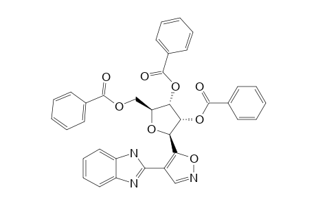 4-(2-BENZIMIDAZOLYL)-5-(2,3,5-TRI-O-BENZOYL-BETA-D-RIBOFURANOSYL)-ISOXAZOLE