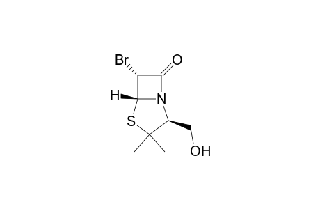 4-Thia-1-azabicyclo[3.2.0]heptan-7-one, 6-bromo-2-(hydroxymethyl)-3,3-dimethyl-, [2S-(2.alpha.,5.alpha.,6.beta.)]-