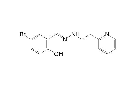 5-bromosalicylaldehyde, [2-(2-pyridyl)ethyl]hydrazone
