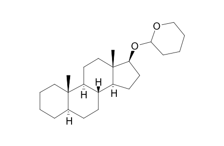 2H-Pyran, 2-[[(5.alpha.,17.beta.)-androstan-17-yl]oxy]tetrahydro-