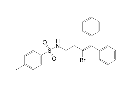 N-[(Z)-3-Bromo-4,4-diphenylbut-3-en-1-yl]-p-toluenesulfonamide