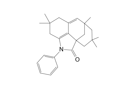 4,4,7,9,9-PENTAMETHYL-2-PHENYL-1,2,3,4,5,7,8,9,10,10A-DECAHYDRO-7,10A-METHANOCYClOOCTA-[C,D]-INDOL-1-ONE