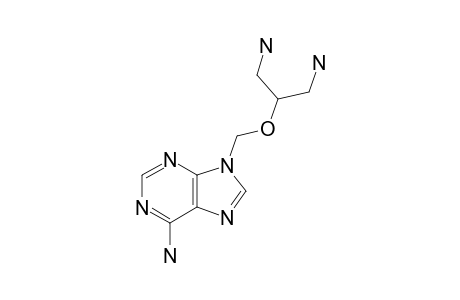 9-[[2-AMINO-1-(AMINOMETHYL)-ETHOXY]-METHYL]-ADENINE