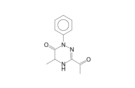 3-Acetyl-5-methyl-1-phenyl-4,5-dihydro-1H-[1,2,4]triazin-6-one