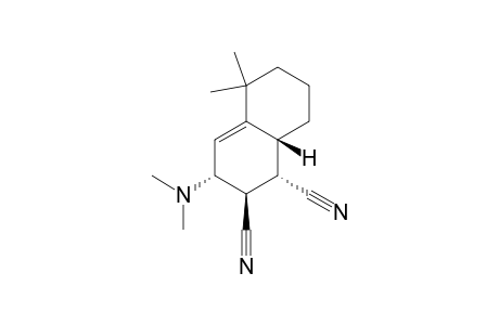 (1S,2R,3R,8aR)-3-(dimethylamino)-5,5-dimethyl-2,3,6,7,8,8a-hexahydro-1H-naphthalene-1,2-dicarbonitrile